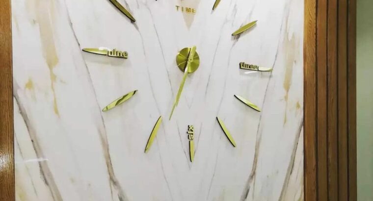 ساعات حائط ثري دي 3D