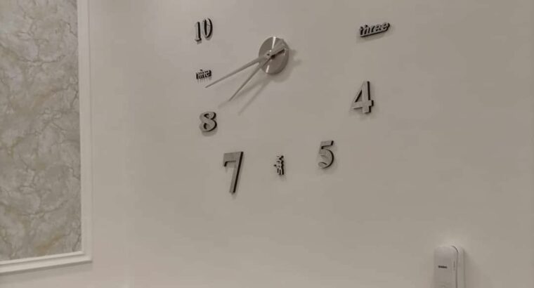 ساعات حائط ثري دي 3D