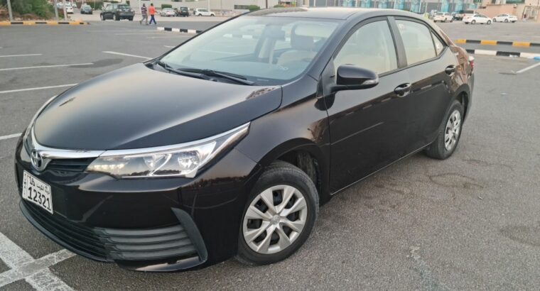 كورولا 2019 .. ماكينه 1600cc