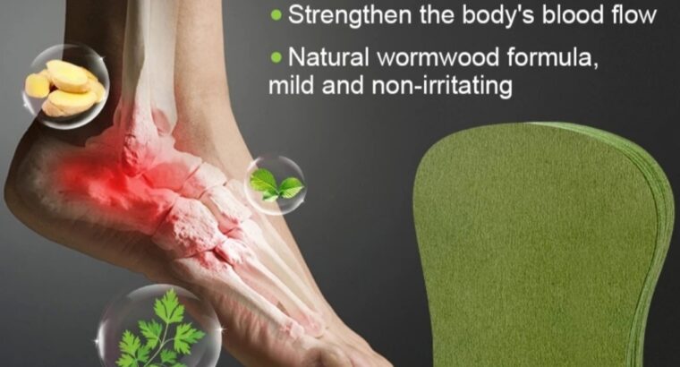 Wormwood foot pain relieving plaster