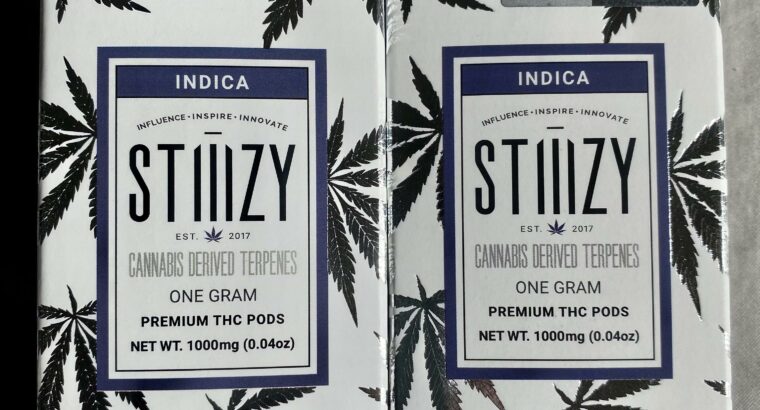 Stiiizy vape pens with THC oil