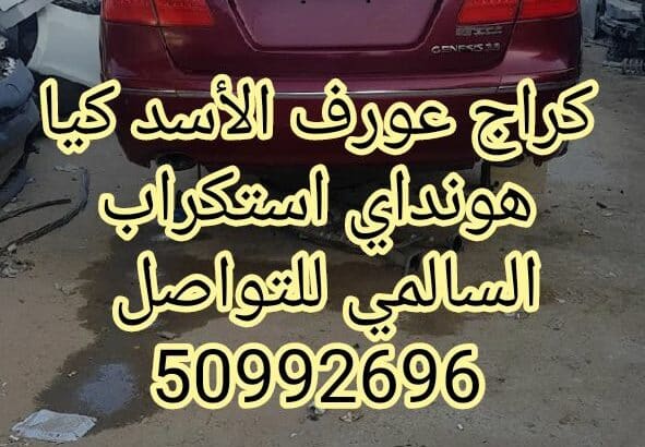 كراج عورف الأسد كيا هونداي سكراب النعايم ونشتري ال
